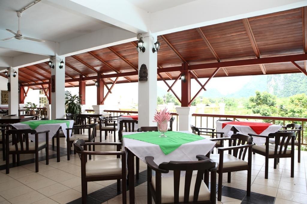 Vansana Hotel Vang Vieng Bagian luar foto